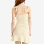 Peachy Den Women's Marie Knit Mini Dress in Cream