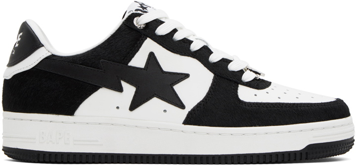 Photo: BAPE Black & White STA #1 Sneakers