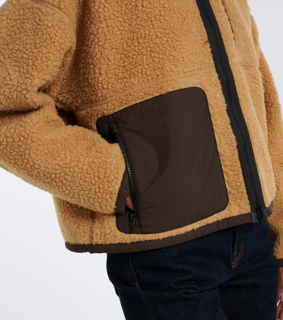 Canada Goose Simcoe wool-blend fleece jacket
