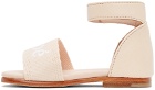 Chloé Baby Pink Woody Sandals