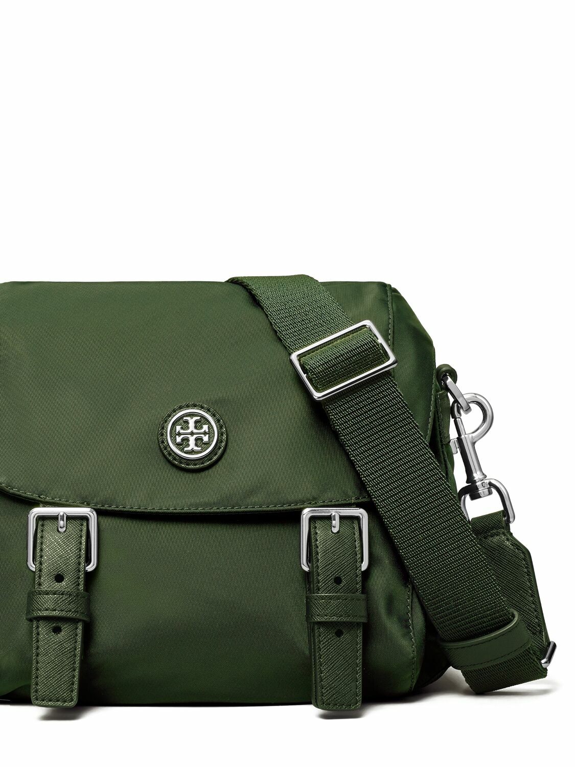 TORY BURCH Small Virginia Nylon Messenger Bag Tory Burch TORY BURCH Small Virginia Nylon Messenger Bag Tory Burch