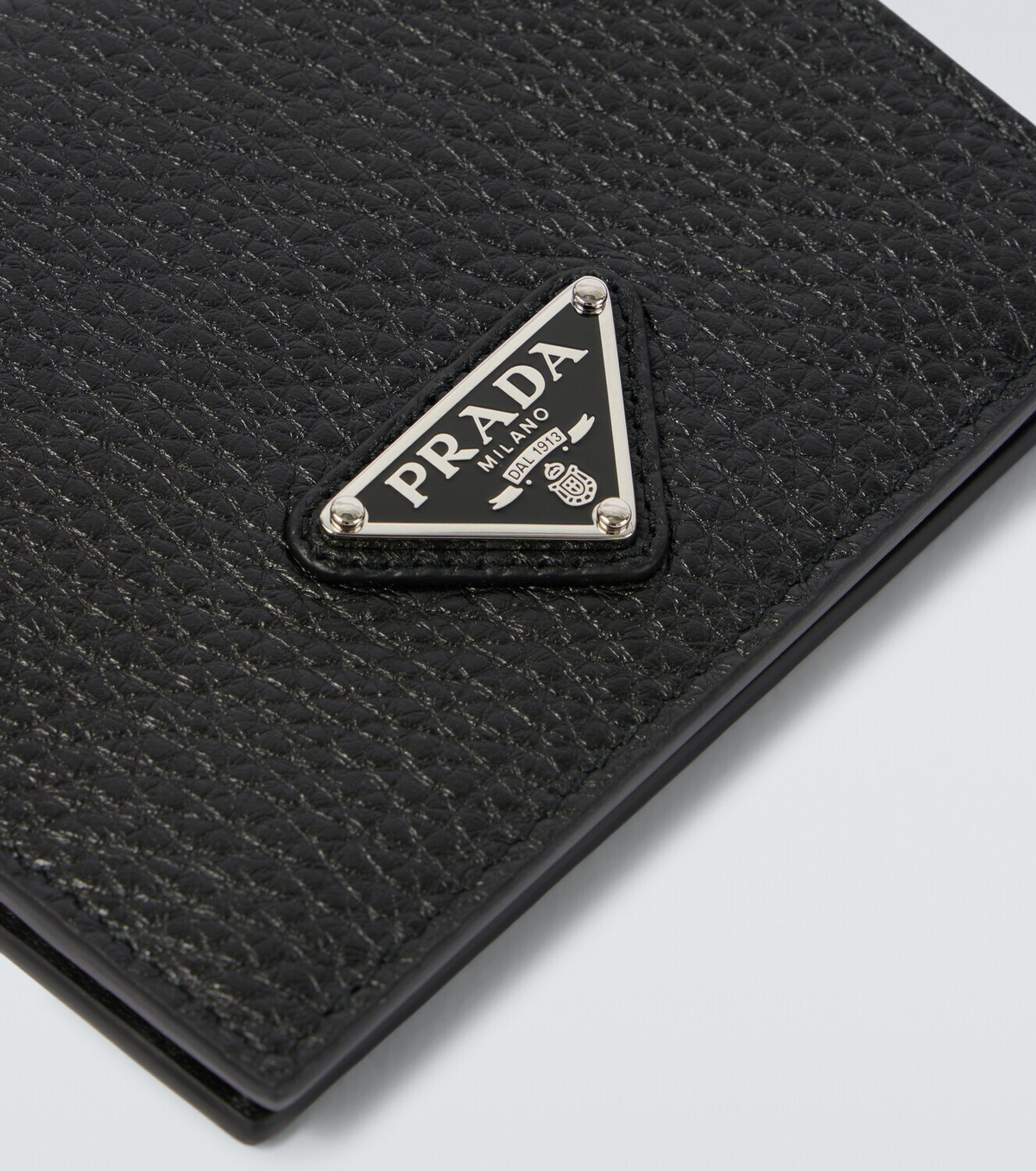 Prada Logo leather wallet