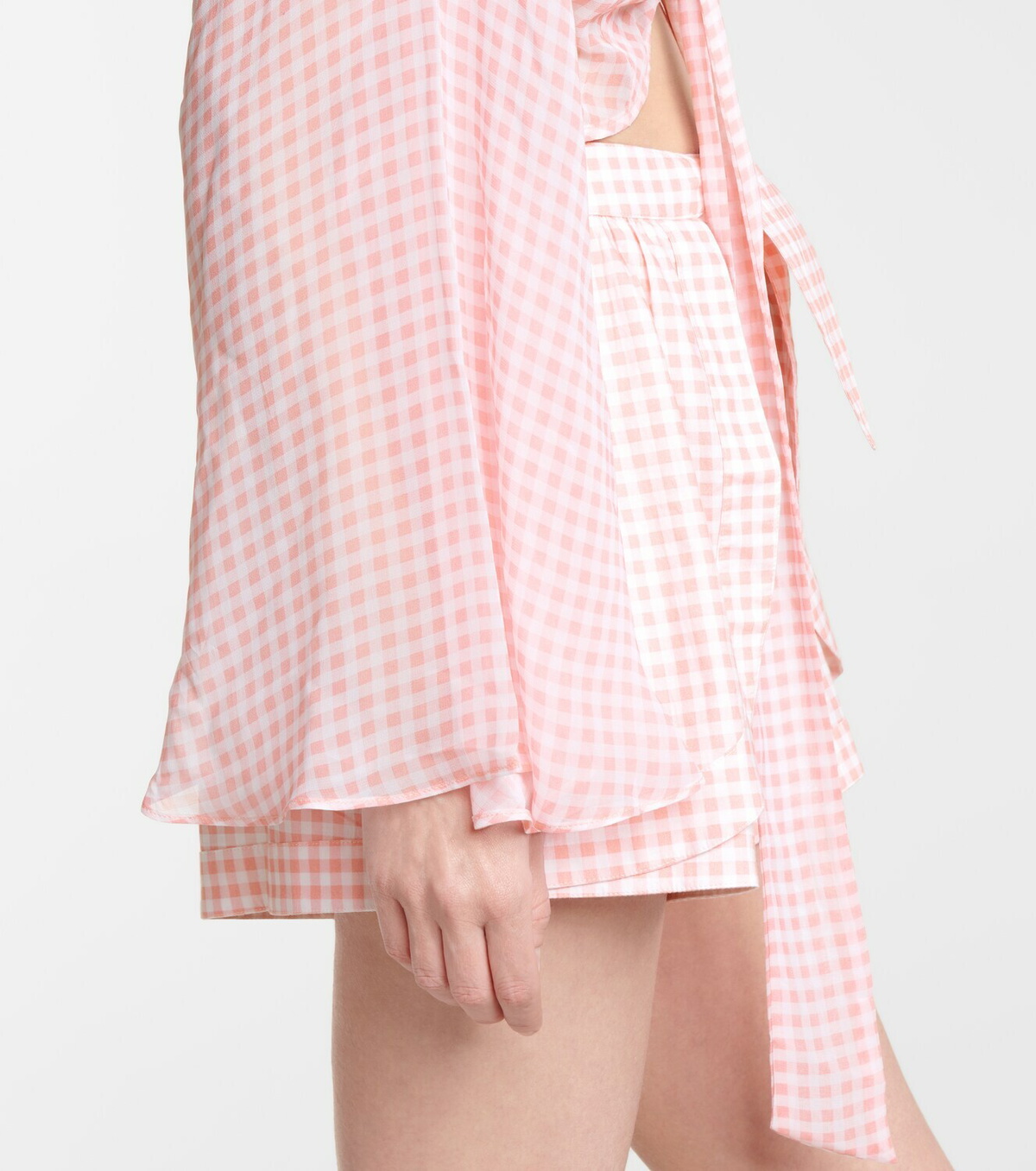 Alexandra Miro Natalia gingham crop top