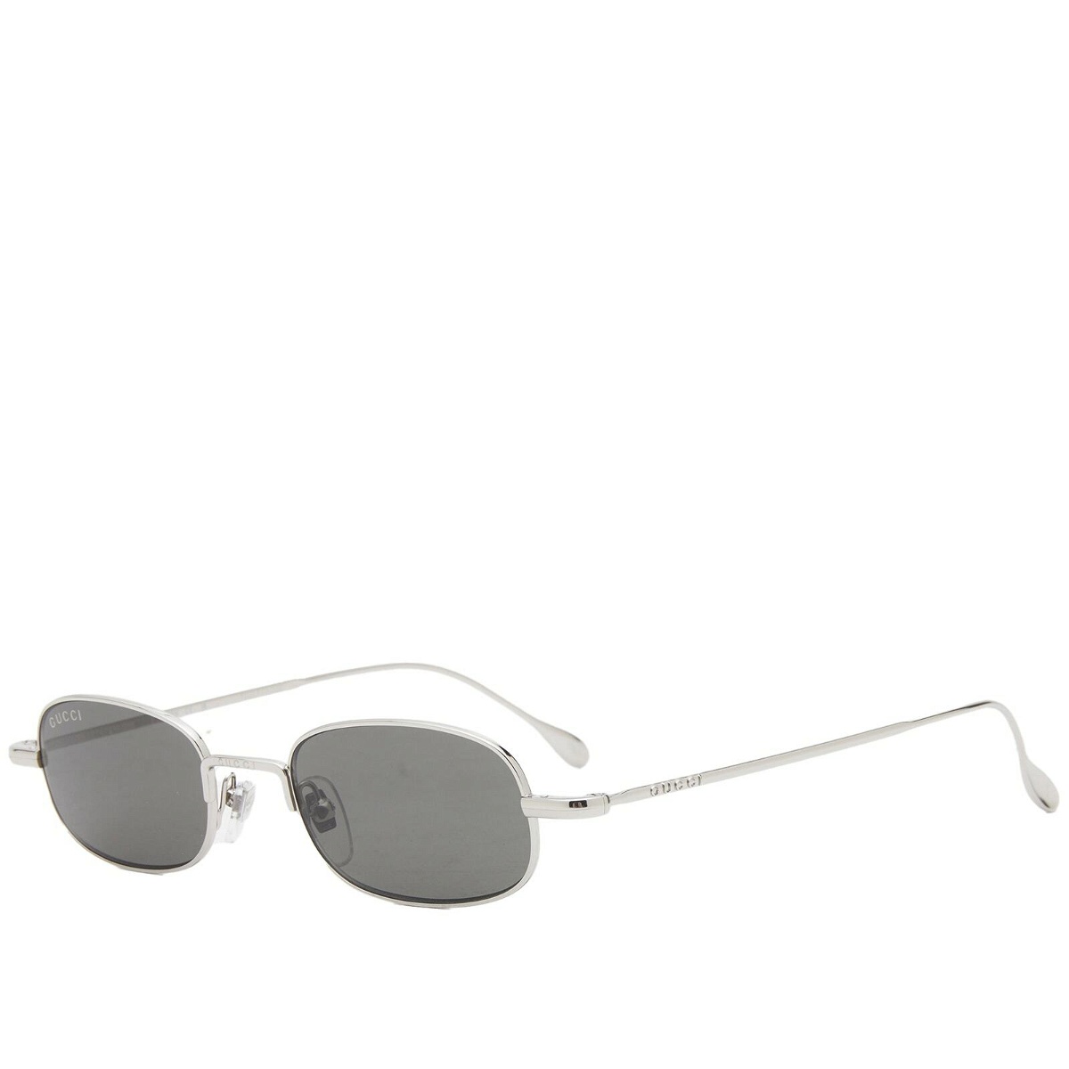 Photo: Gucci Men's Show Sunglasses in Silver/Grey