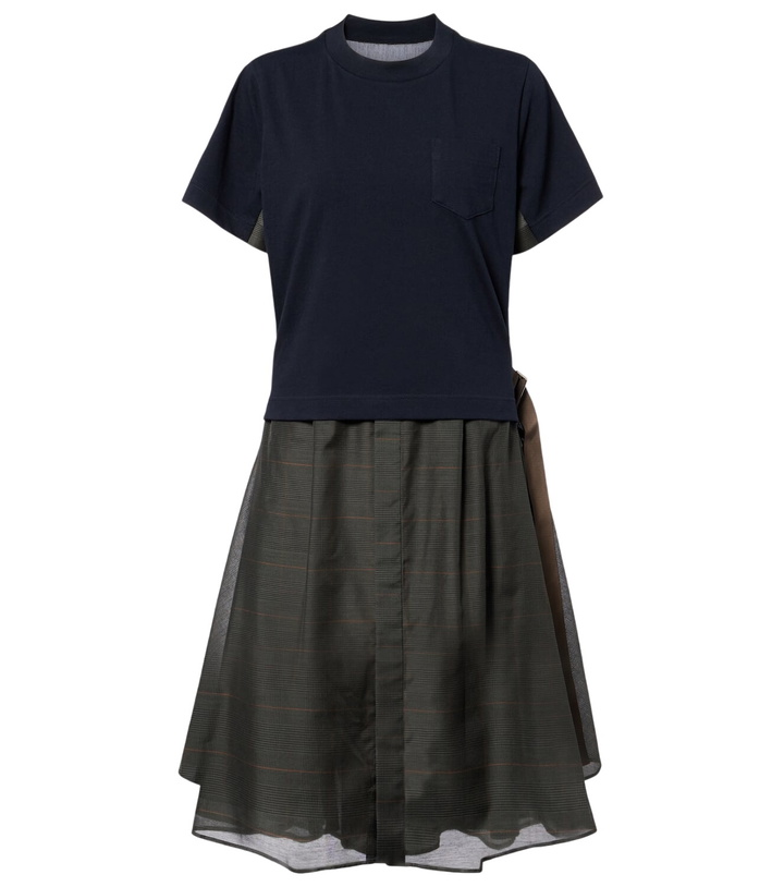 Sacai Turtleneck midi dress Sacai