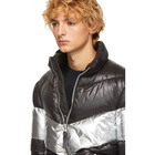 Mackage Black and Silver Down Lustrous Greg Jacket