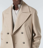 Brunello Cucinelli Double-breasted wool coat