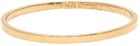 Saskia Diez Rose Gold Stripe No1 Ring