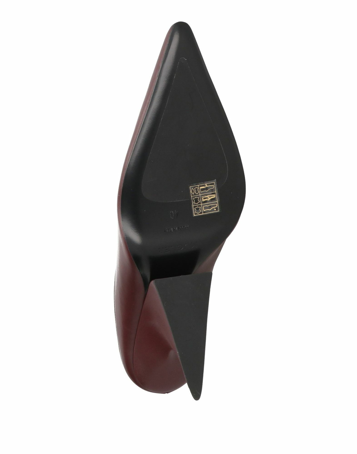 Mugler Womens Mules & Clogs Chocolate in Brown