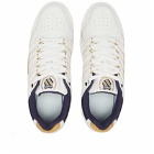 K-Swiss Men's Gstaad Gold Sneakers in Brilliant White/Navy