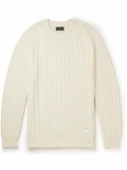 Dunhill - Cable-Knit Cashmere Sweater - White