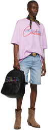 Versace Jeans Couture Black Logo Backpack