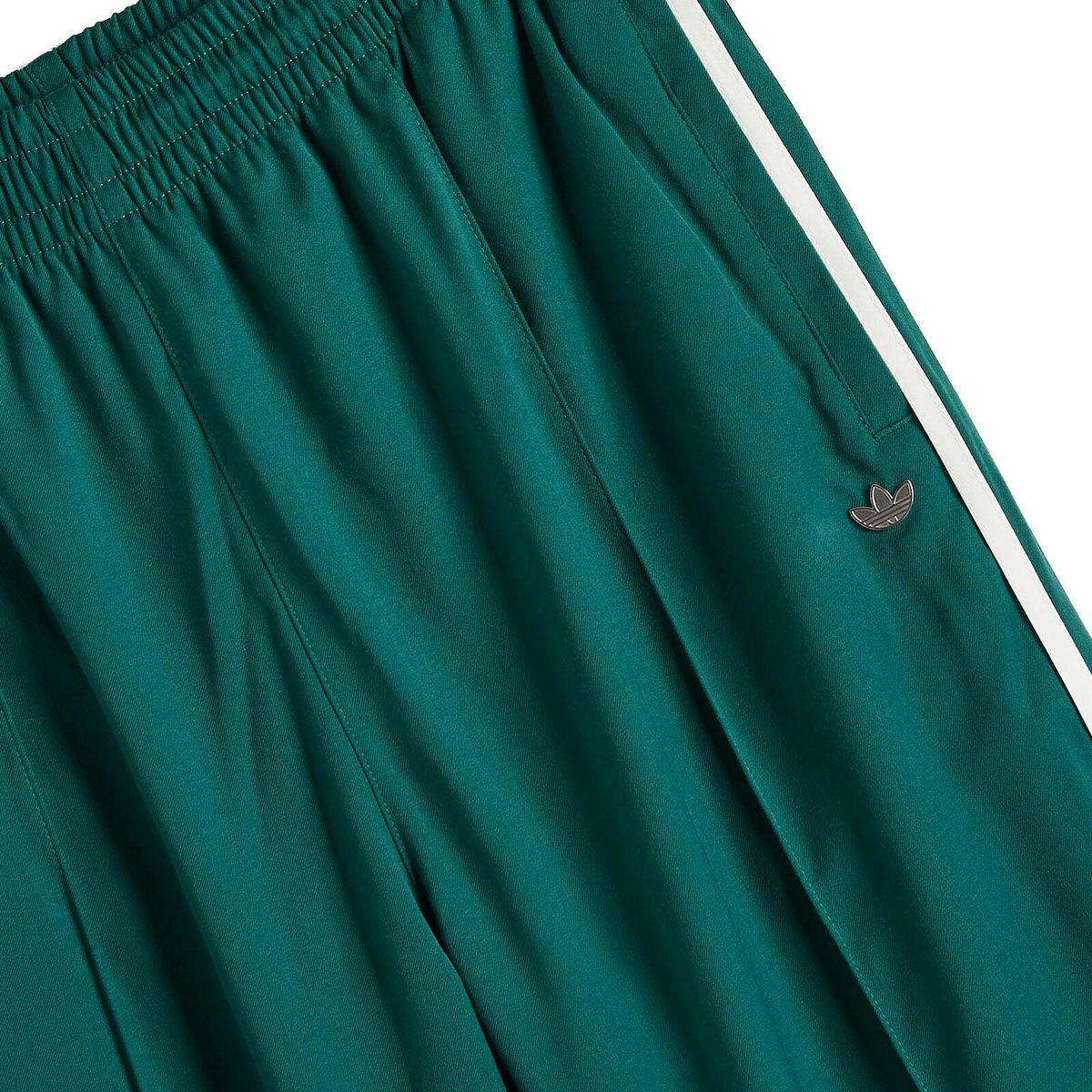 Adidas Baggy Track Pant in Collegiate Green