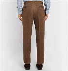 Polo Ralph Lauren - Tan Slim-Fit Herringbone Wool Suit Trousers - Men - Brown