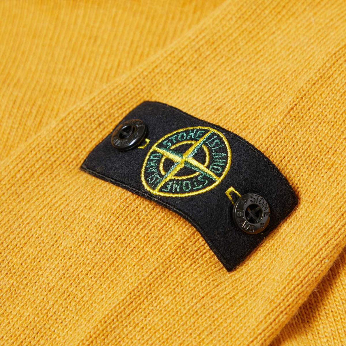 Stone Island Junior Men's Crew Knit in Sienna