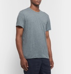 James Perse - Mélange Cotton-Blend Jersey T-Shirt - Anthracite