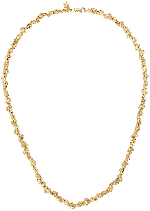 Photo: Veneda Carter SSENSE Exclusive Gold VC005 Necklace