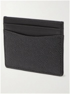 HUGO BOSS - Pebble-Grain Leather Cardholder - Black