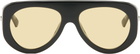 Bottega Veneta Black Osservatorio Aviator Sunglasses