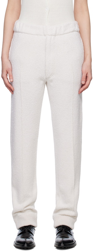 Photo: ZEGNA Off-White Joggers Trousers