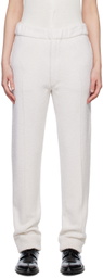 ZEGNA Off-White Joggers Trousers