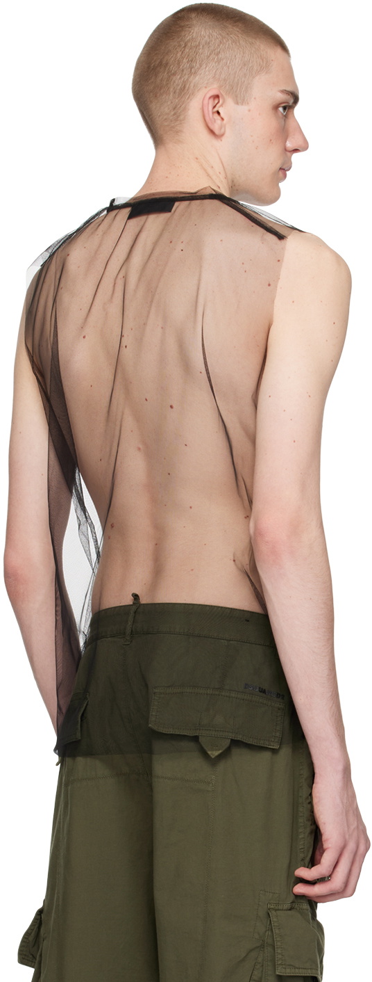 Dsquared2 Black Cool Fit Tank Top