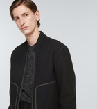 Zegna - Wool bomber jacket