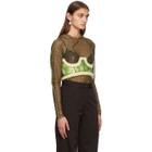 Louise Lyngh Bjerregaard Green Sherpa Corset