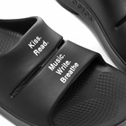 TAKAHIROMIYASHITA TheSoloist. Men's OOFOS Way Of Life Slide in Black