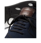 Berluti - Shadow Leather-Trimmed Mesh Sneakers - Blue