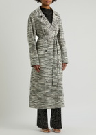 Missoni Patterned-intarsia Metallic-knit Trench Coat Multicoloured