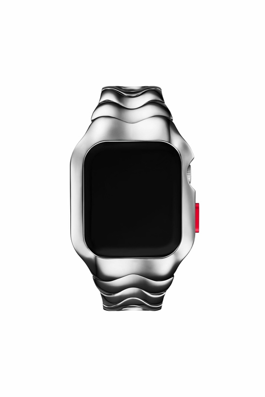 Photo: Diesel Stainless Steel Unibody for Apple watch, 45mm - Straps - Unisex - Silver