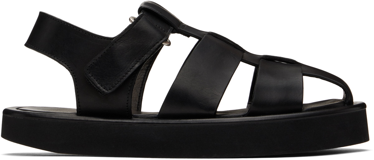 Studio Nicholson Women's Fisherman Sandal in Black Studio