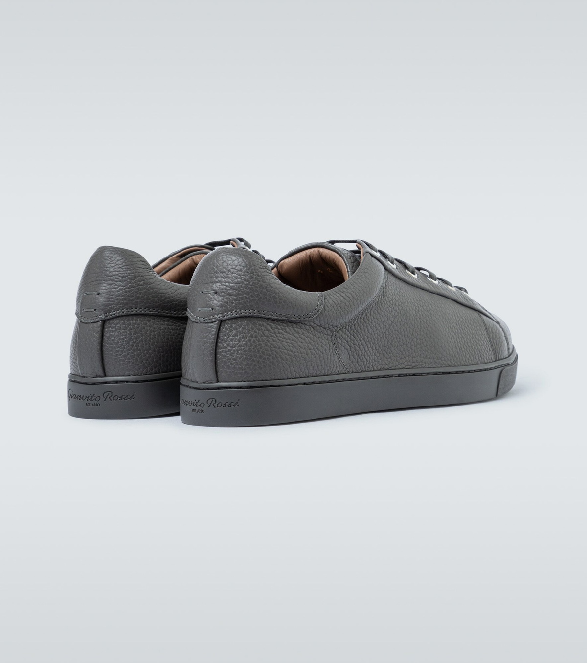 Gianvito Rossi - low-top leather sneakers