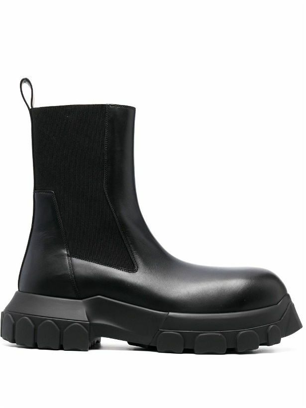 Photo: RICK OWENS - Boot With Logo