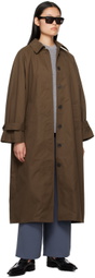 Mark Kenly Domino Tan Studio Brown Caro Coat