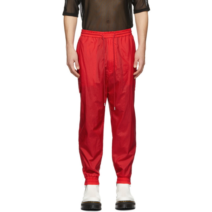 Photo: Juun.J Red Jogging Cargo Pants