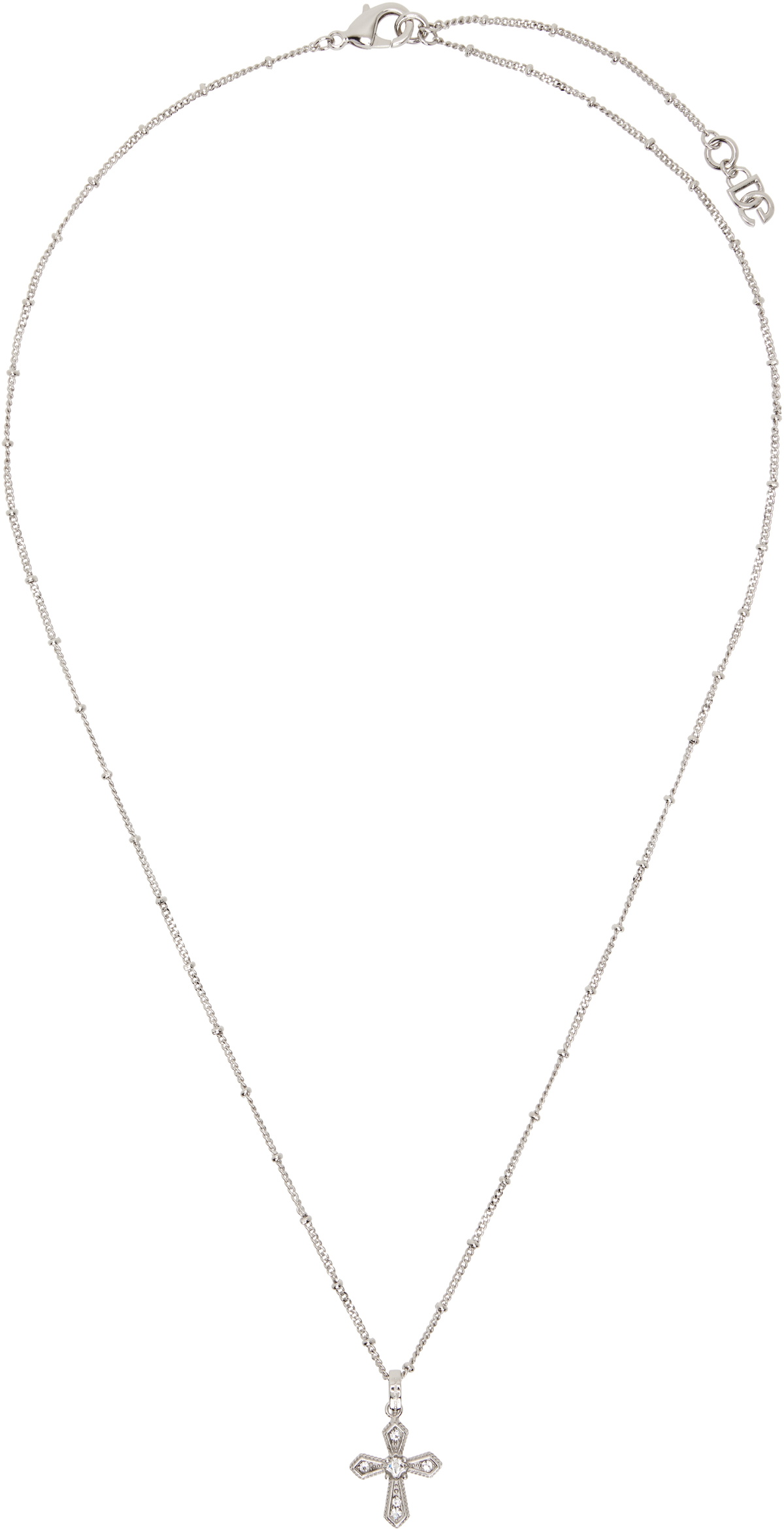 Dolce&Gabbana Silver Cross Necklace