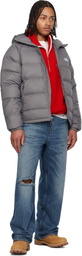 The North Face Gray Hydrenalite Hooded Down Jacket