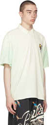 Loewe Green Paula's Ibiza Embroidered Parrot Polo