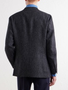 Rubinacci - Herringbone Virgin Wool Blazer - Gray