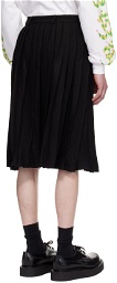 Ashley Williams Black Xtreme Midi Skirt