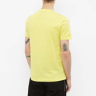 Versace Men's New Logo T-Shirt in Yellow/Black