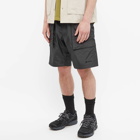 Goldwin Men's Rip-Stop Cargo Short in Black