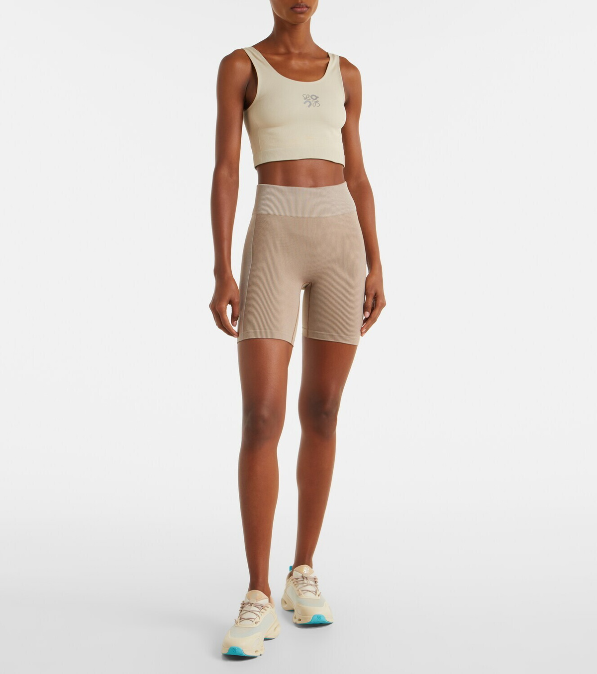 Loewe x On ribbed-knit sports bra