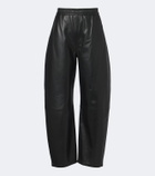 Arma Noa leather barrel-leg pants