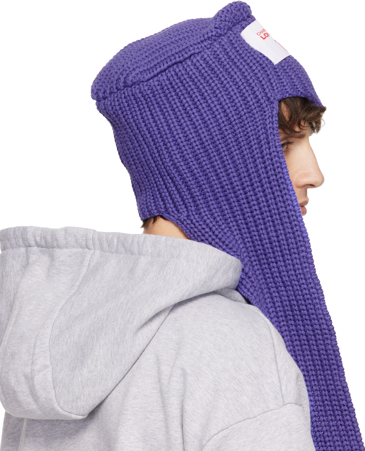 Charles Jeffrey LOVERBOY Purple Clash of Clans Edition Witch Scarf Beanie