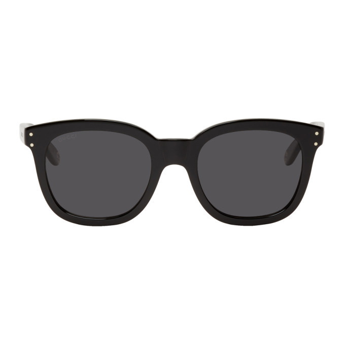 Photo: Gucci Black Square Sunglasses