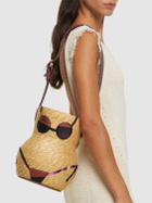 PUCCI Puccinella Straw & Twill Bag