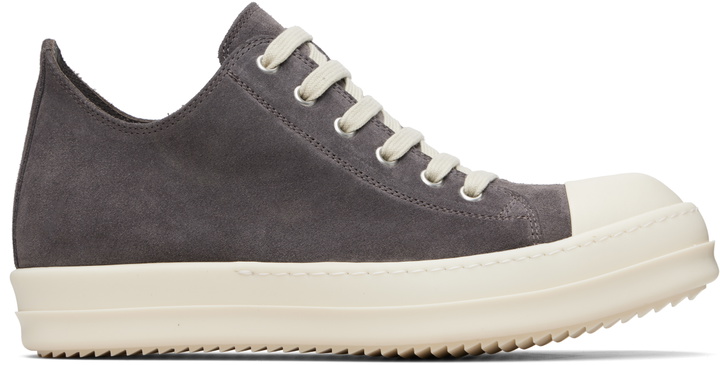 Photo: Rick Owens Gray Temple Low Sneakers